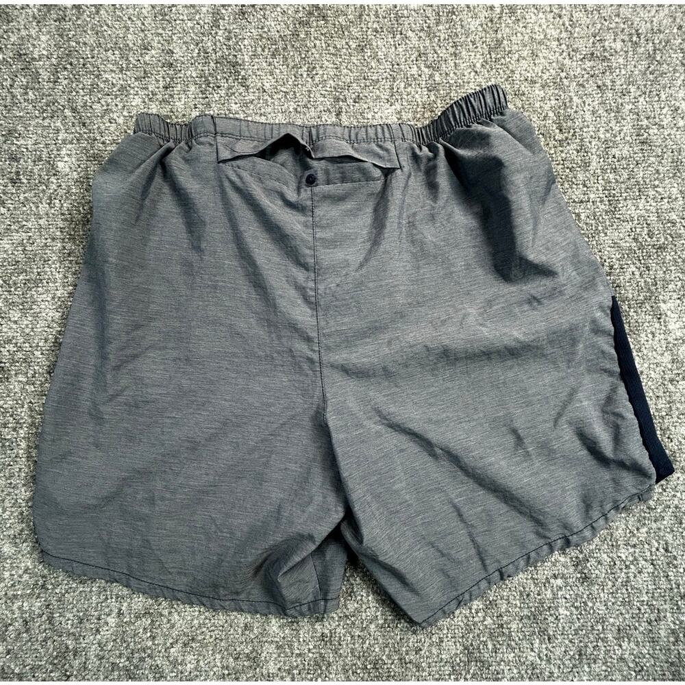 Nike Dri-FIT Running Shorts Men's Medium Gray Athletic Gym Training Lined Shorts - Picture 2 of 7